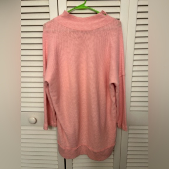 Free People Shes a Keeper Vented-Hem Tunic Faded Coral - Picture 2 of 10